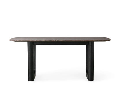 Saint Germain Stone Dining Table with Rennes Base