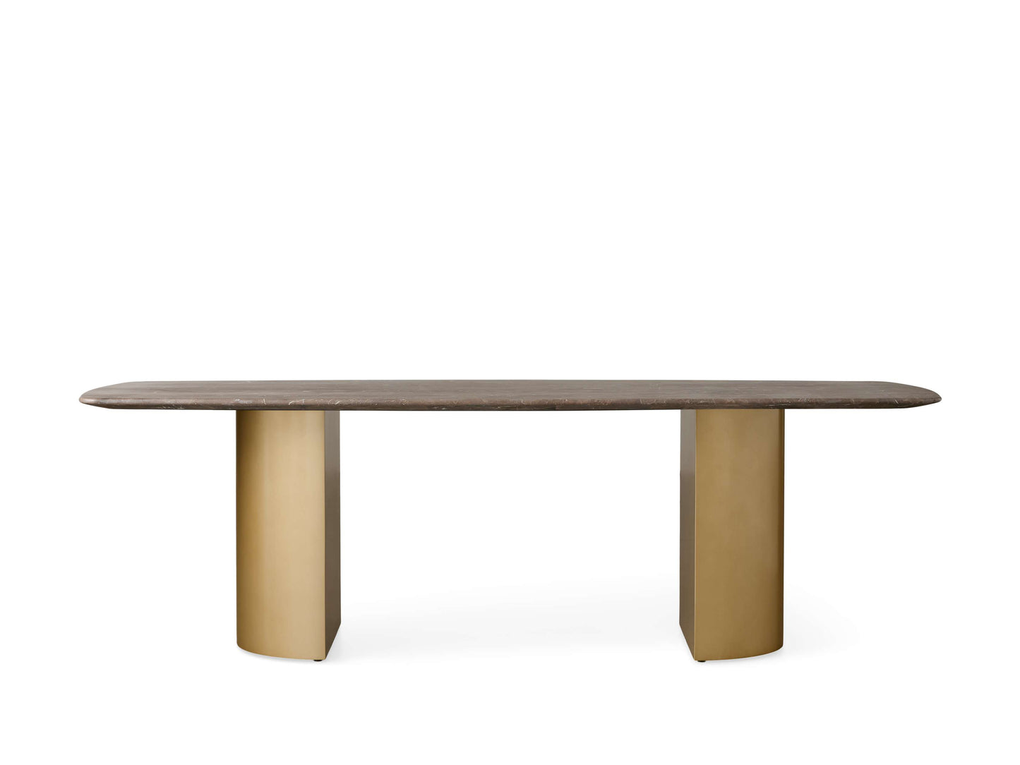 Saint Germain Stone Dining Table with Dauphine Base