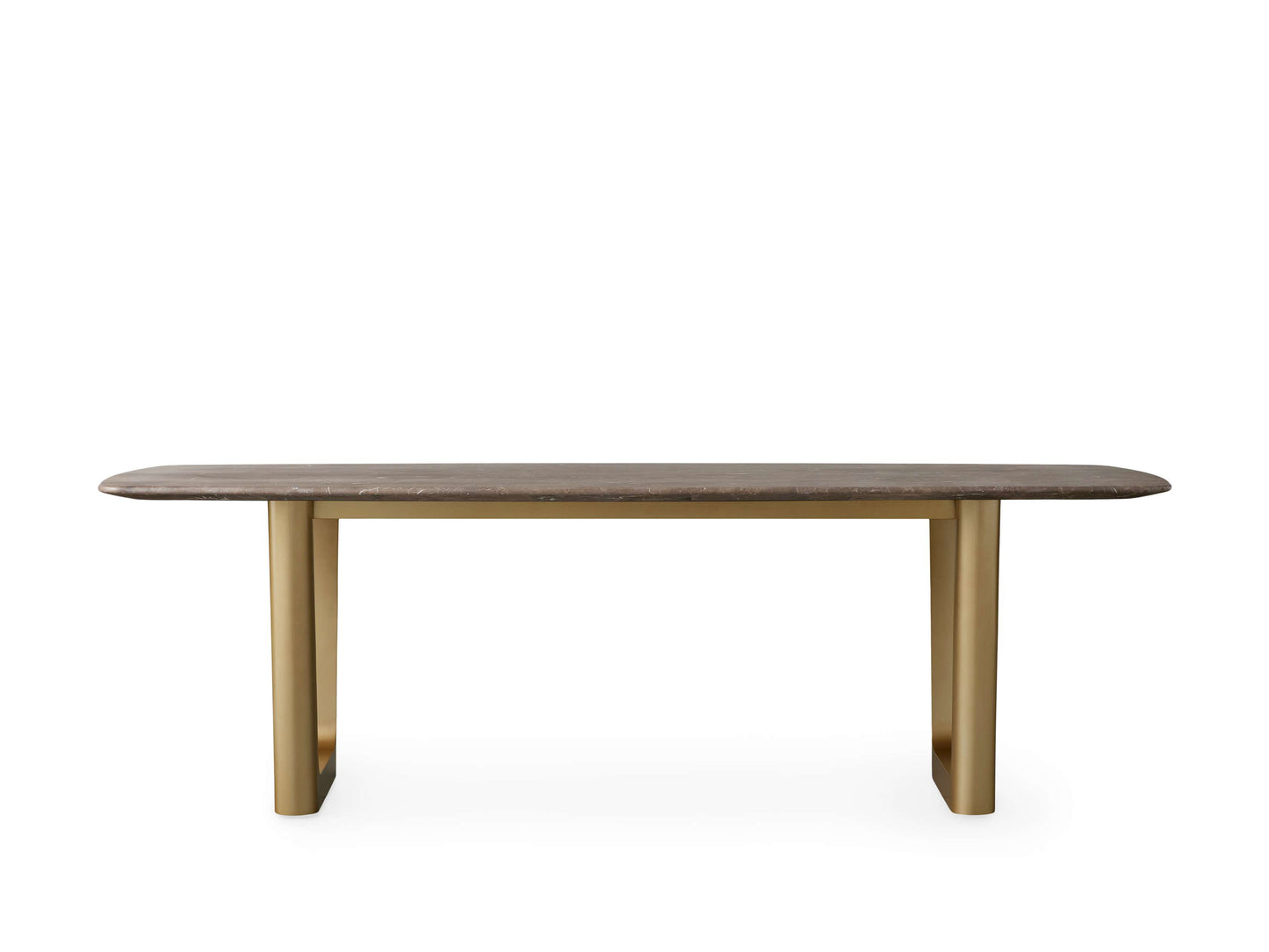 Saint Germain Stone Dining Table with Rennes Base