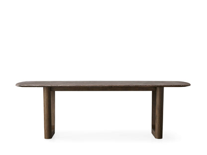Saint Germain Stone Dining Table with Rennes Base