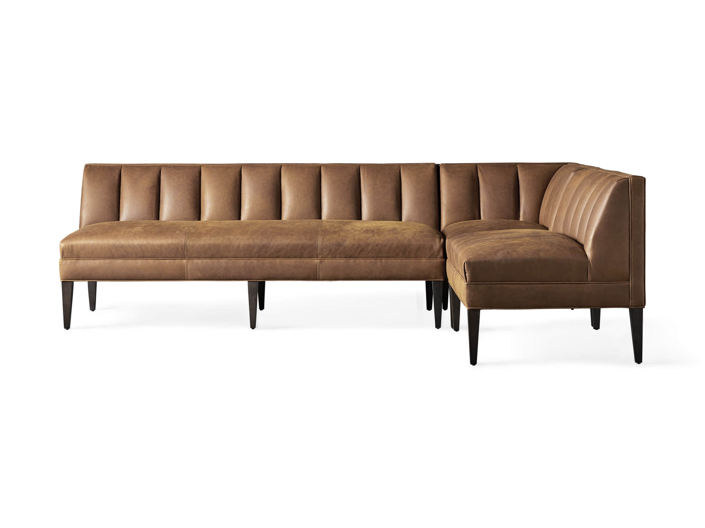 Gates Leather Banquette