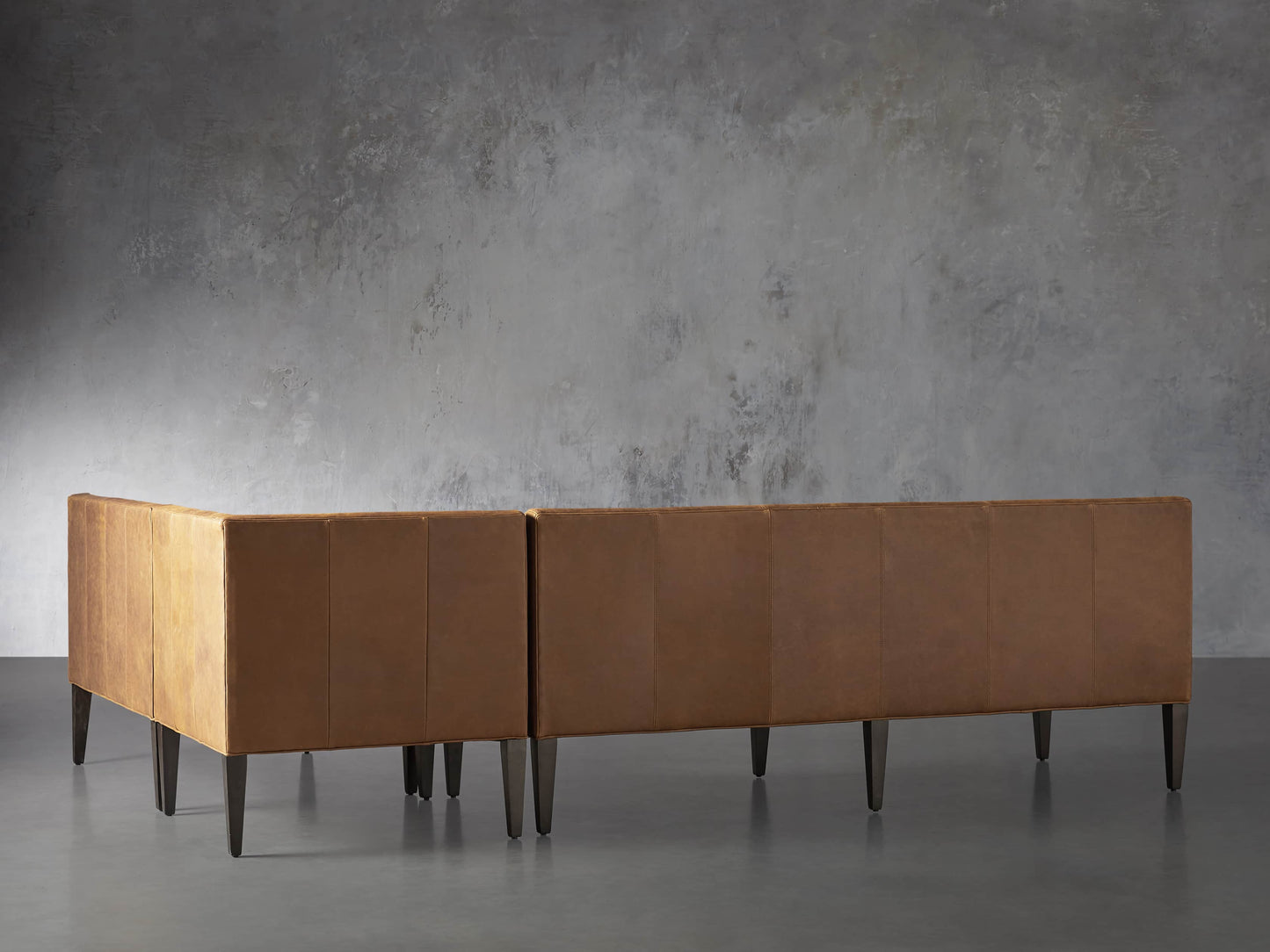 Gates Leather Banquette