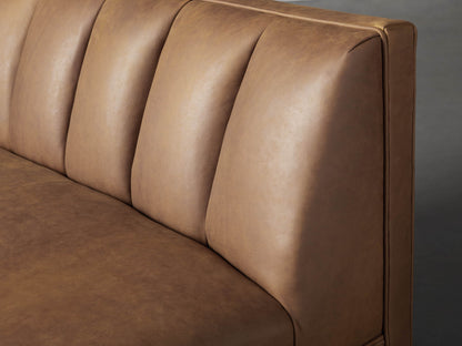 Gates Leather Banquette