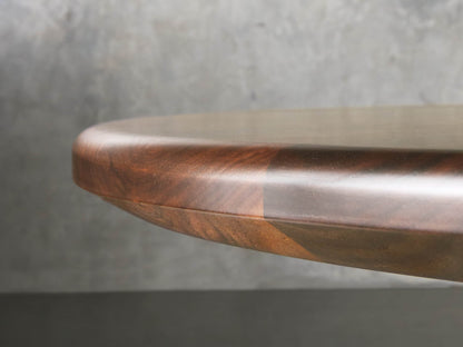 Jacob Oval Dining Table with Vertex Base