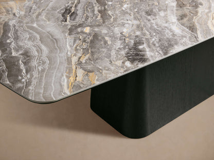 Vincenza Dining Table with Toulouse Base