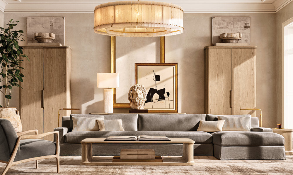 San Marco Alabaster Round Chandelier 60"