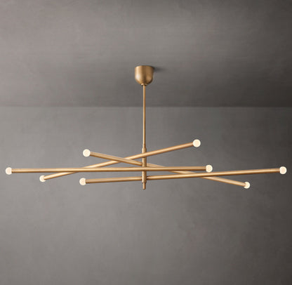 Rousseau 8-Light Mobile Orb Chandelier