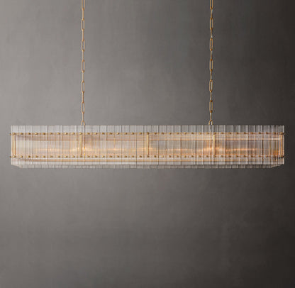 San Marco Rectangular Chandelier 72"