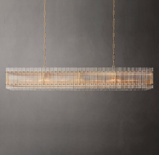 San Marco Rectangular Chandelier 72"