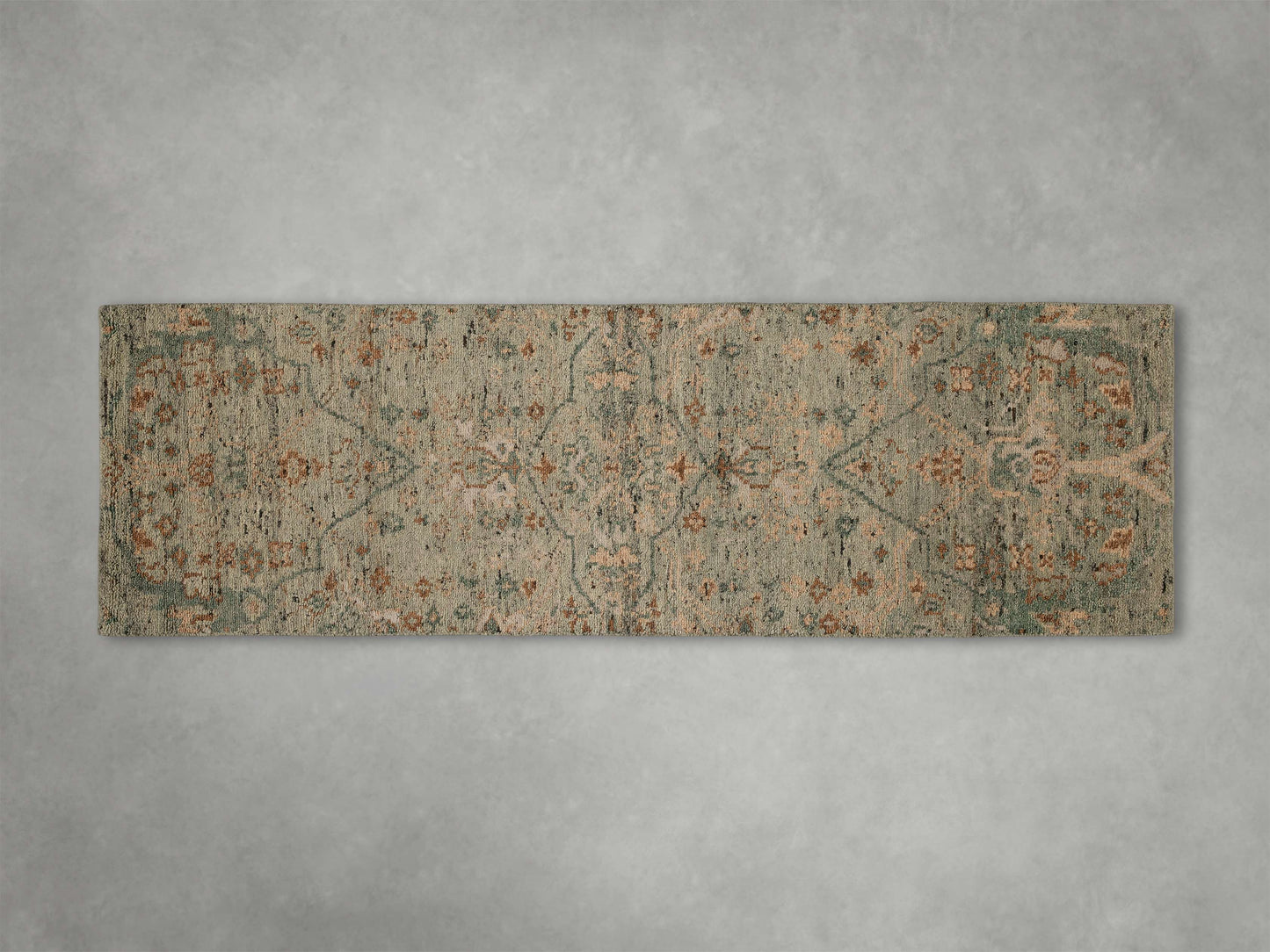 Faymount Hand-Knotted Runner Rug