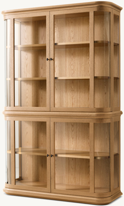 1970s French Vitrine Cabinet