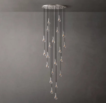 Rain Round Chandelier 47"