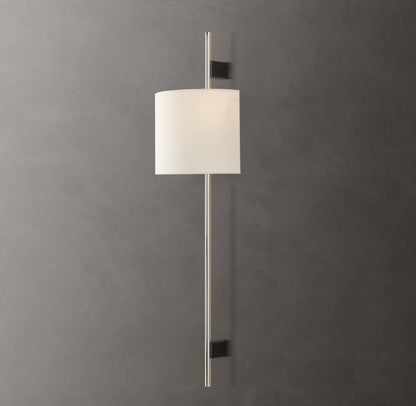 Vela Round Bar Sconce - Round Shade