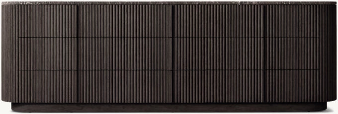 Mulholland Emperador 9-Drawer Dresser