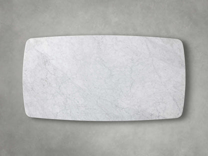 Saint Germain Coffee Table with Metal Dauphine Base