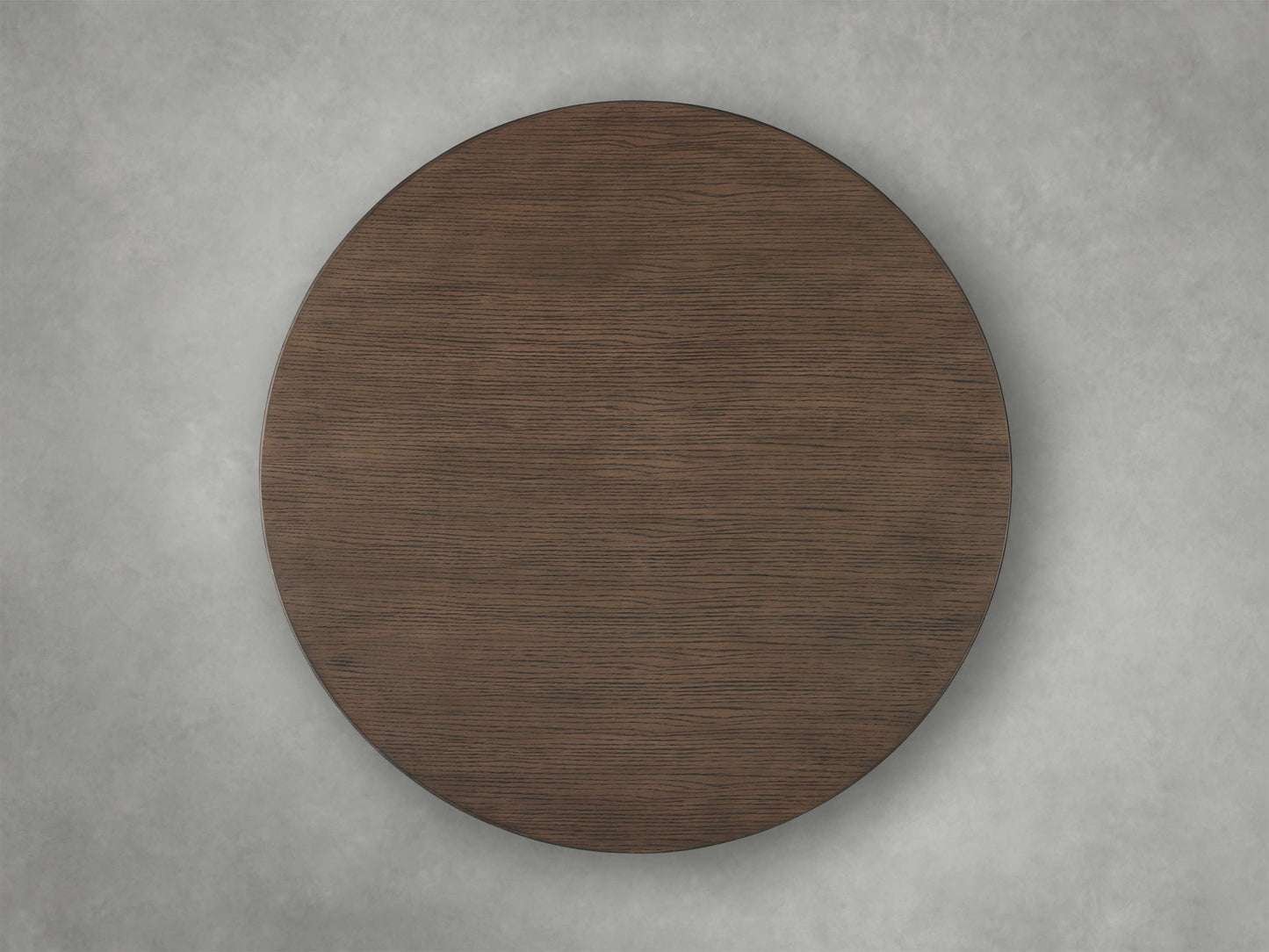 Saint Germain Round Wood Coffee Table with Dauphine Base