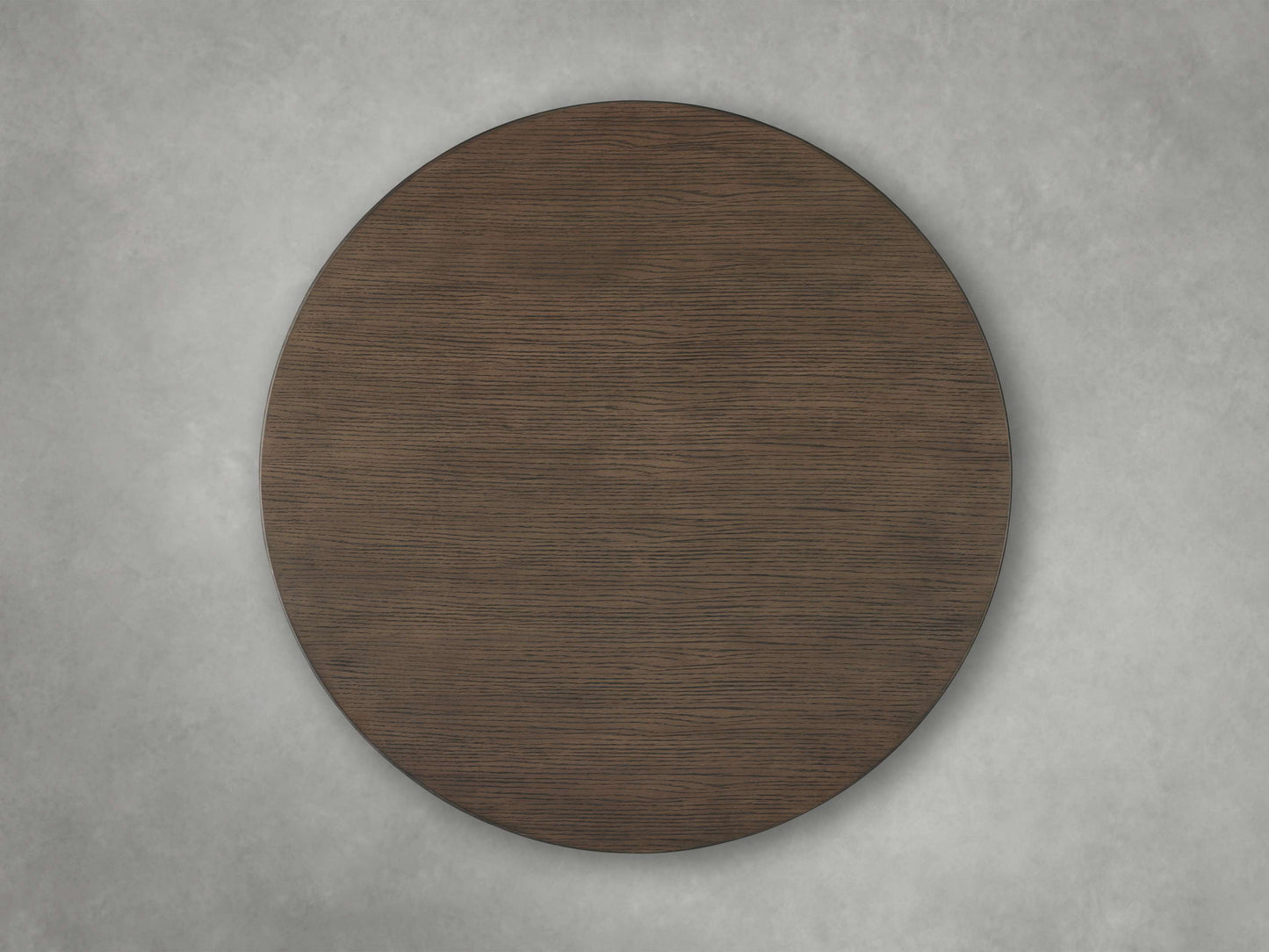 Saint Germain Round Wood Coffee Table with Dauphine Base
