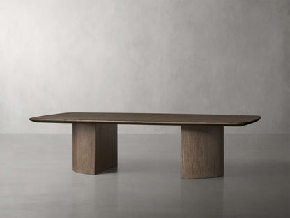 Saint Germain 72" Wood Coffee Table with Dauphine Base