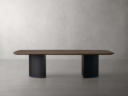 Saint Germain 72" Wood Coffee Table with Dauphine Base