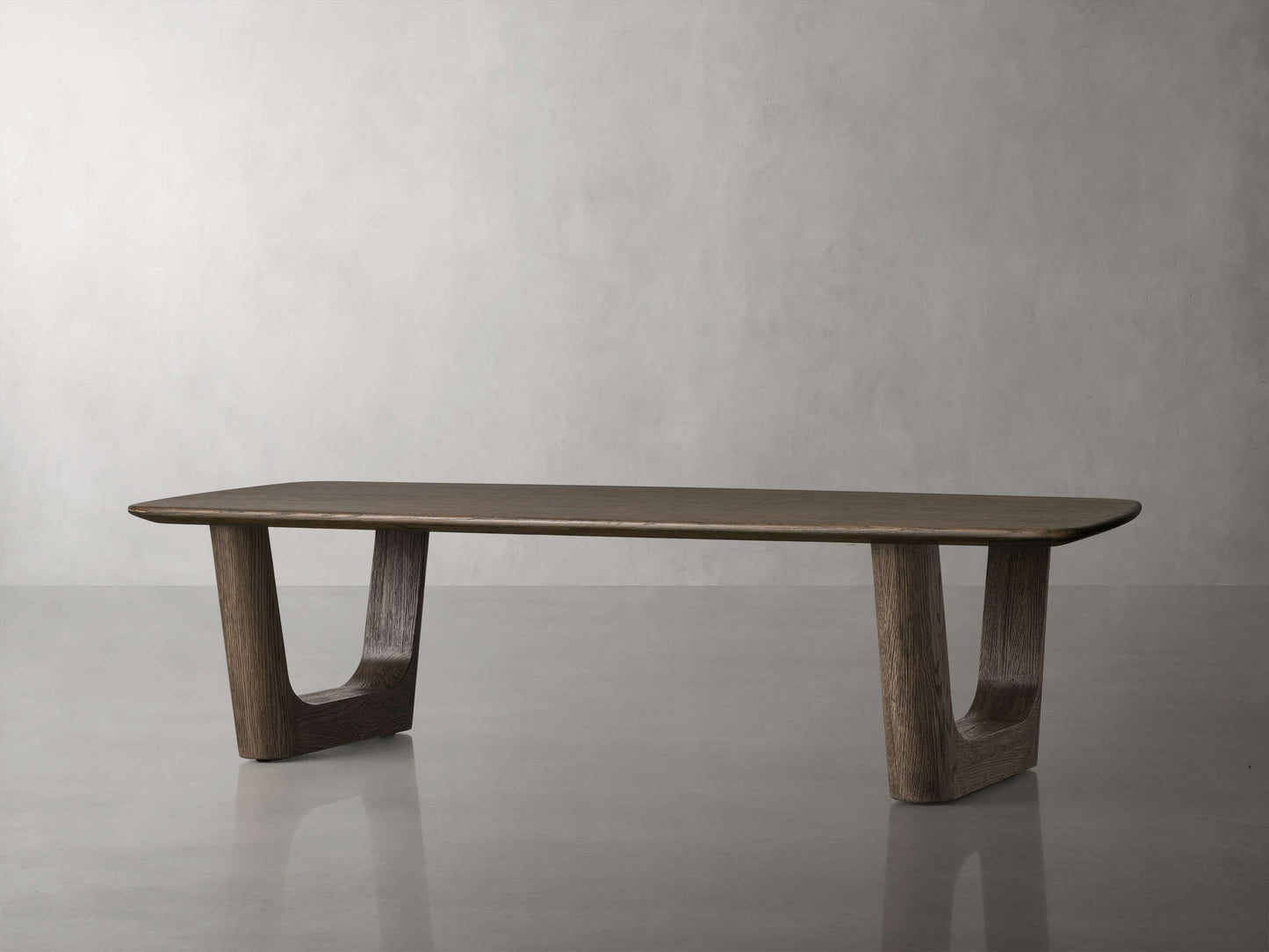 Saint Germain 72" Wood Coffee Table with Rennes Base