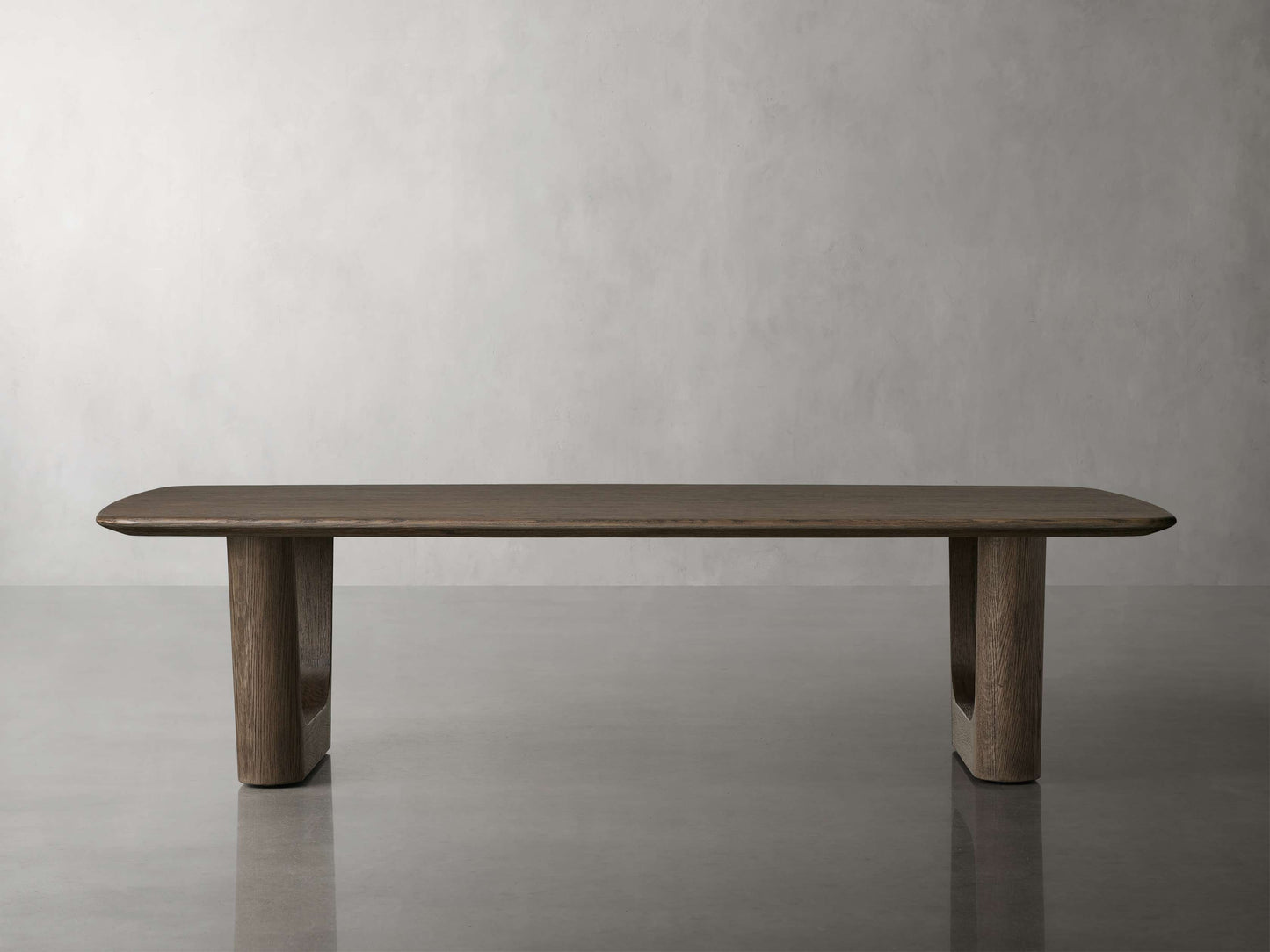 Saint Germain 72" Wood Coffee Table with Rennes Base