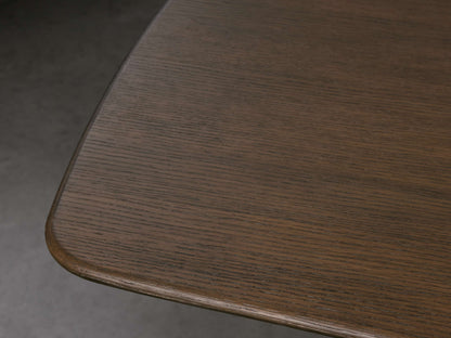 Saint Germain 72" Wood Coffee Table with Rennes Base