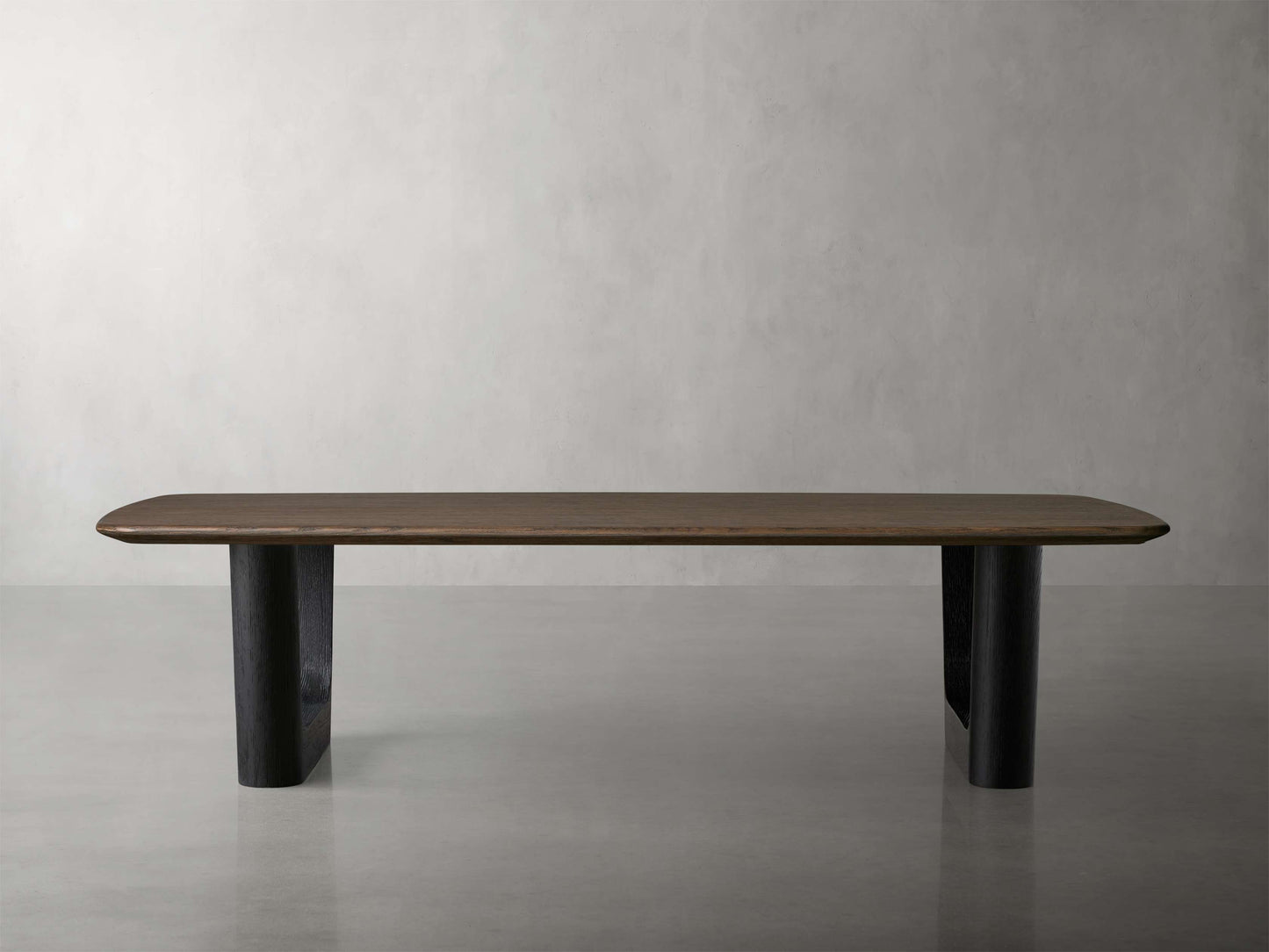 Saint Germain 72" Wood Coffee Table with Rennes Base