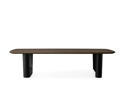 Saint Germain 72" Wood Coffee Table with Rennes Base