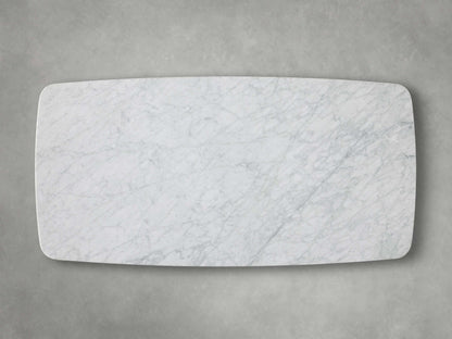 Saint Germain Stone Top Coffee Table with Clement Base