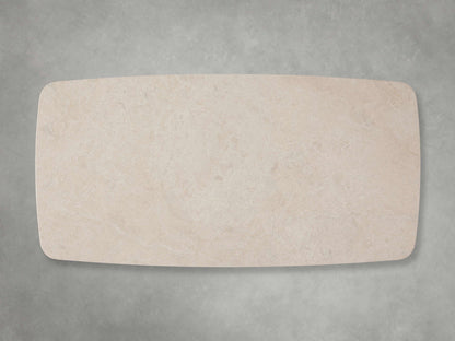 Saint Germain Stone Coffee Table with Rennes Base