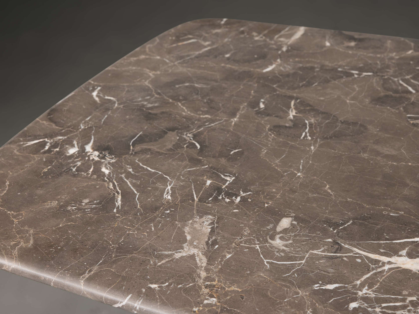 Saint Germain Stone Coffee Table with Dauphine Base