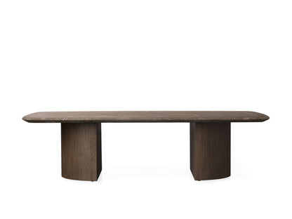 Saint Germain Stone Coffee Table with Dauphine Base