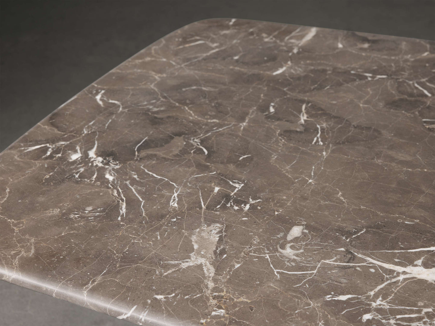 Saint Germain Stone Coffee Table with Dauphine Base