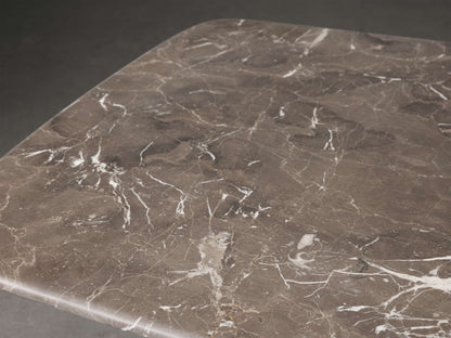 Saint Germain Stone Coffee Table with Dauphine Base
