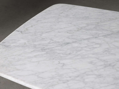 Saint Germain Stone Coffee Table with Dauphine Base