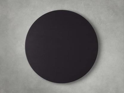 Saint Germain Round Wood Coffee Table with Dauphine Base