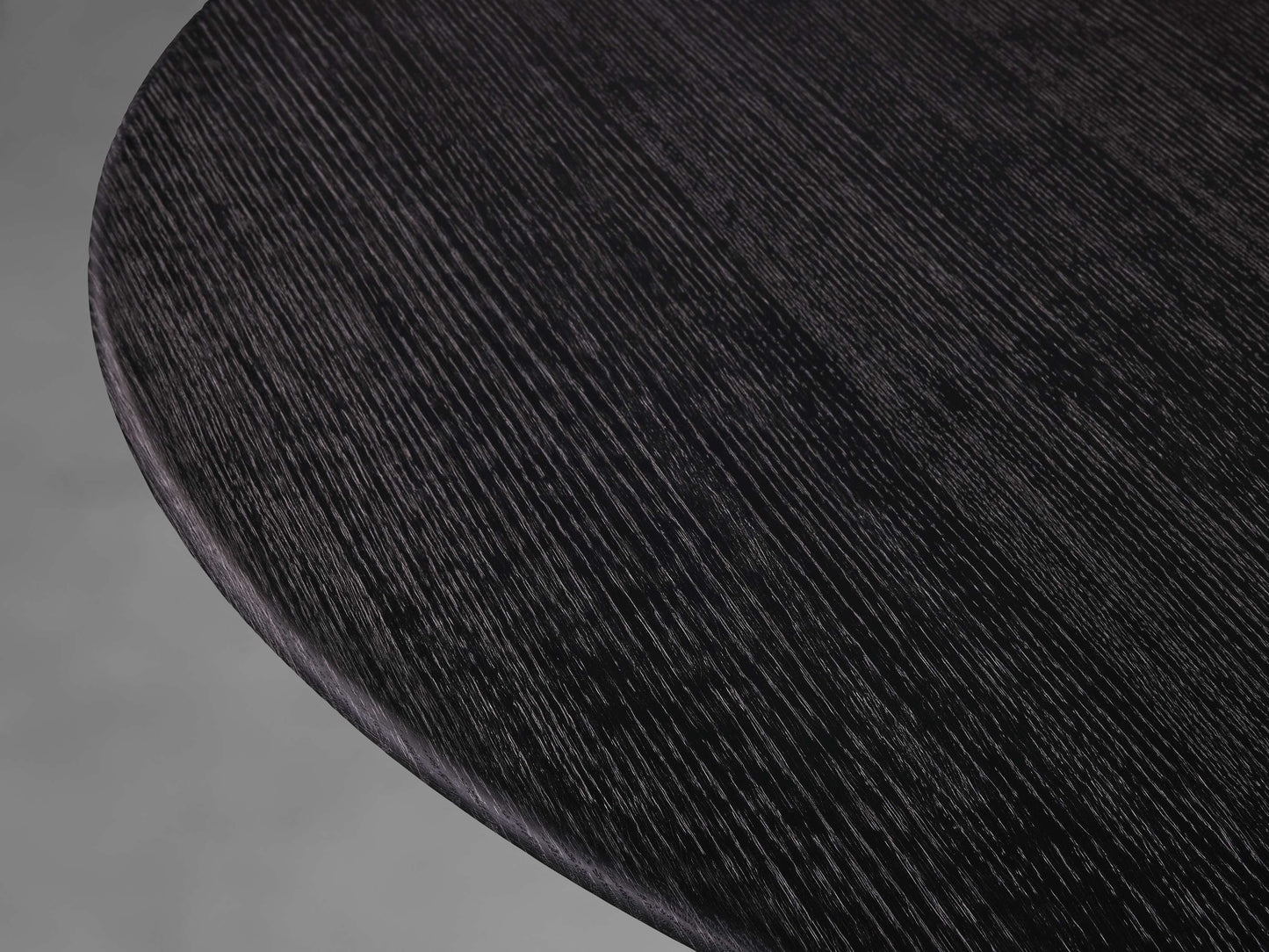 Saint Germain Round Wood Coffee Table with Dauphine Base