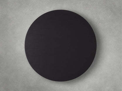 Saint Germain Round Wood Coffee Table with Rennes Base