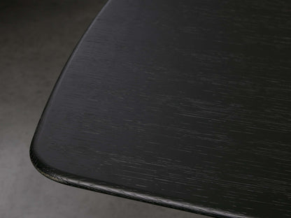 Saint Germain Wood Coffee Table with Rennes Base