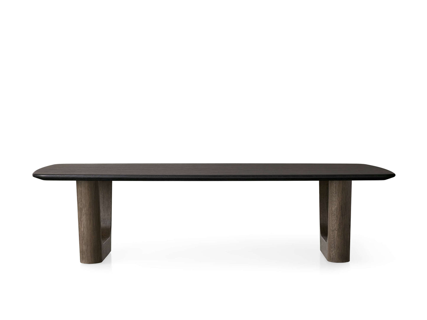 Saint Germain 72" Wood Coffee Table with Rennes Base