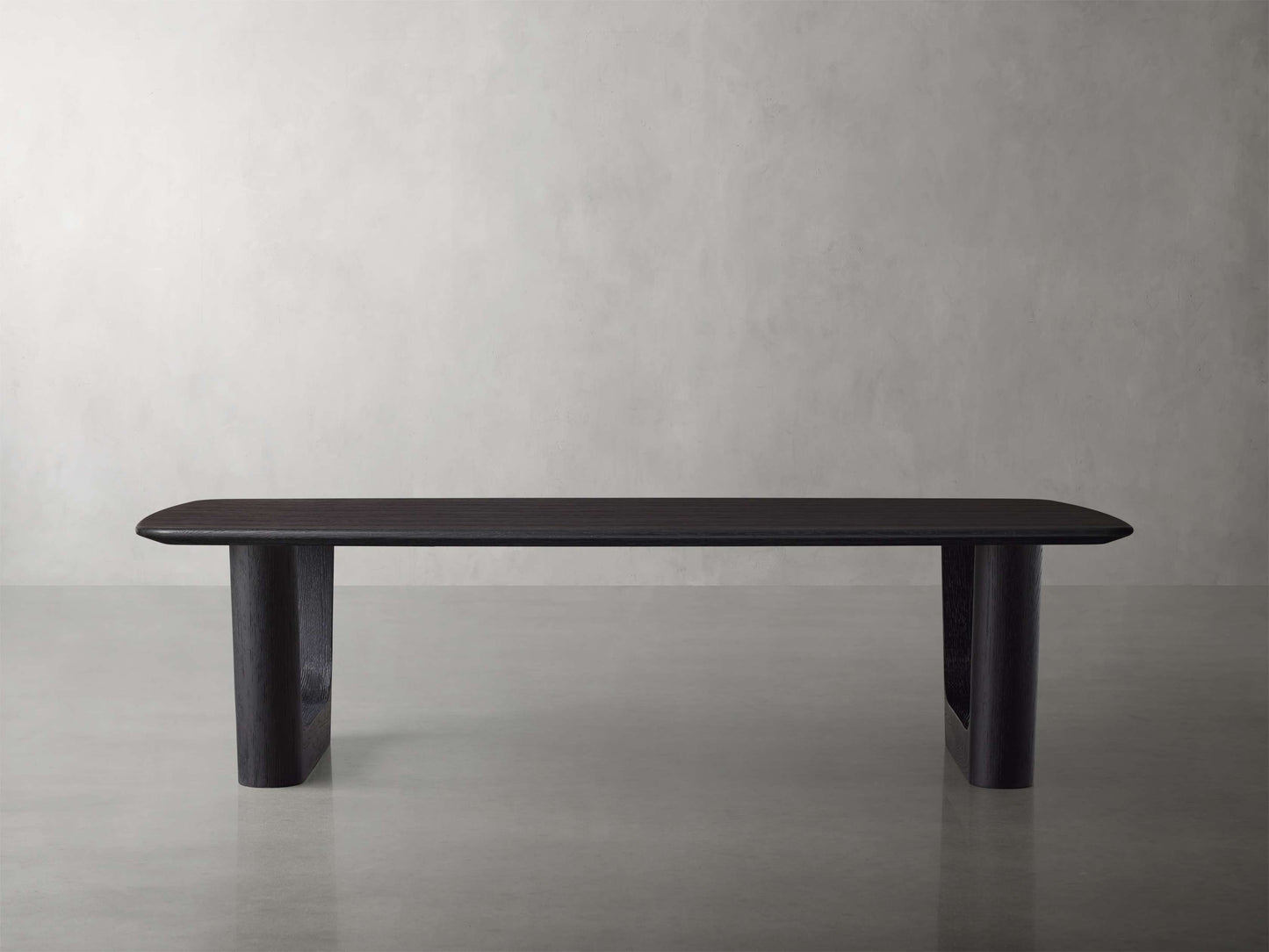 Saint Germain Wood Coffee Table with Rennes Base