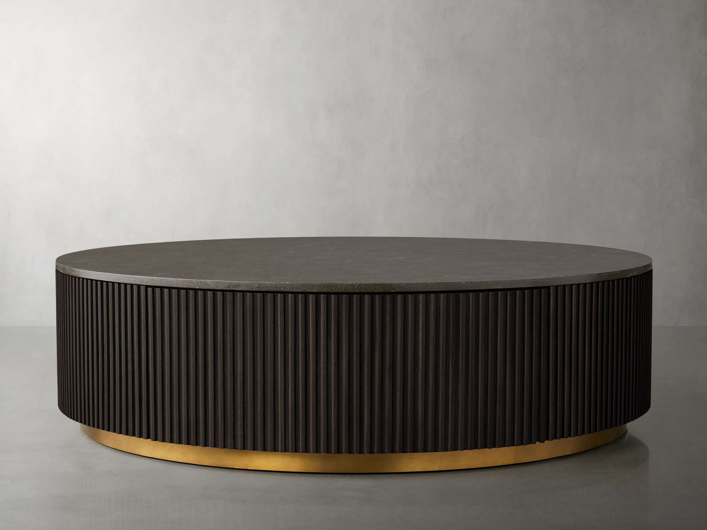 Finnley Round Storage Coffee Table