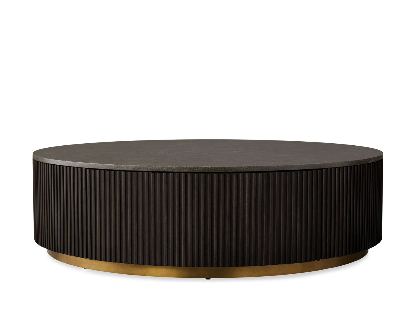 Finnley Round Storage Coffee Table