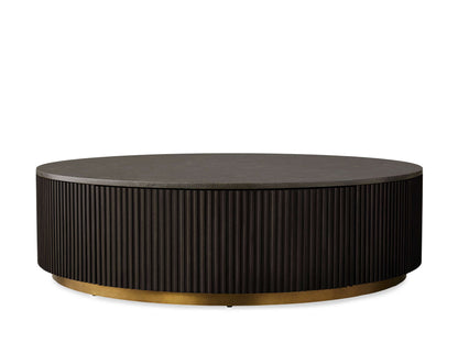 Finnley Round Storage Coffee Table