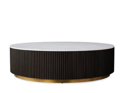 Finnley Round Storage Coffee Table