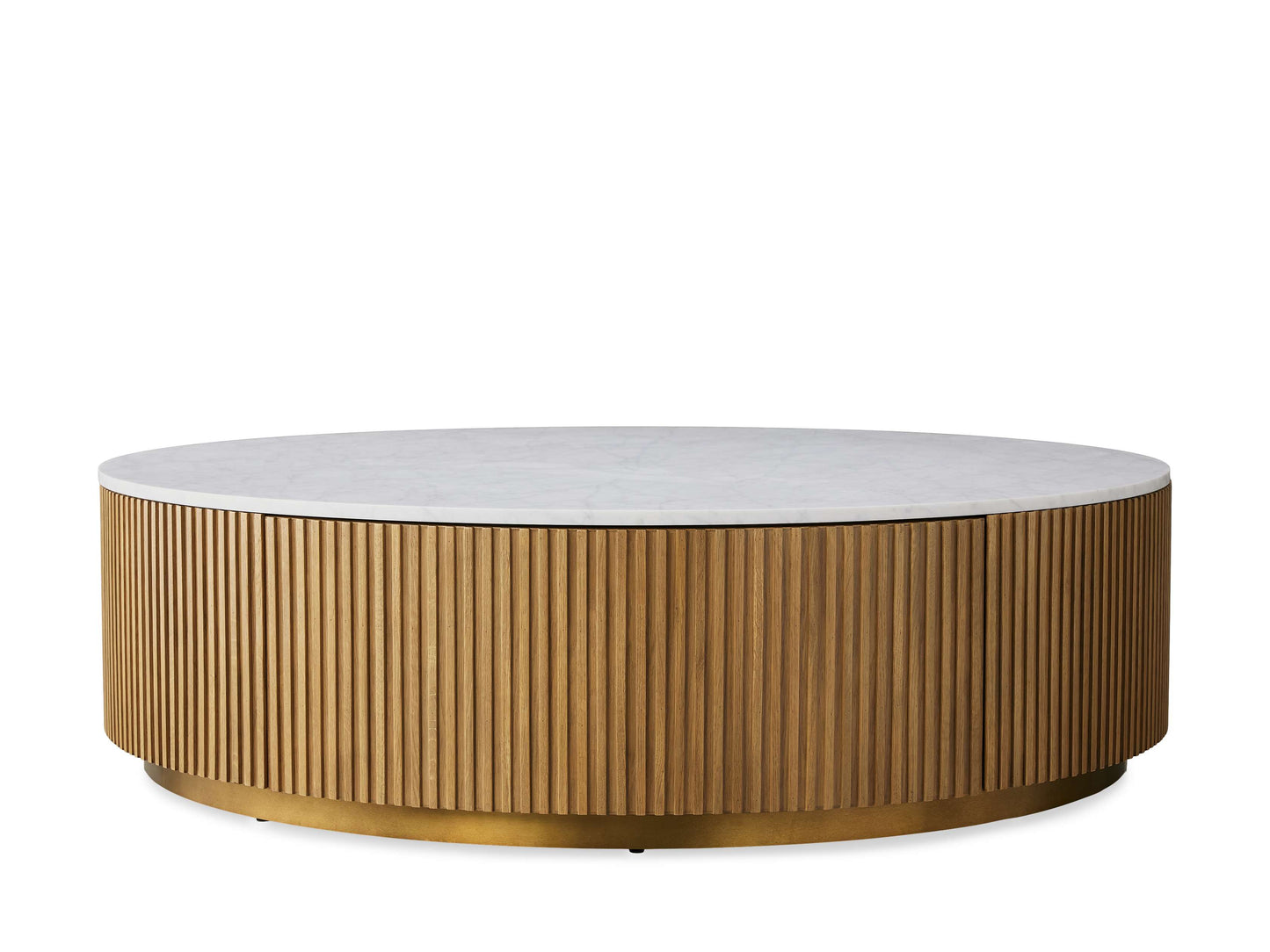 Finnley Round Storage Coffee Table