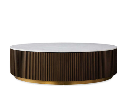 Finnley Round Storage Coffee Table