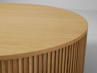 Finnley Round Wood Coffee Table