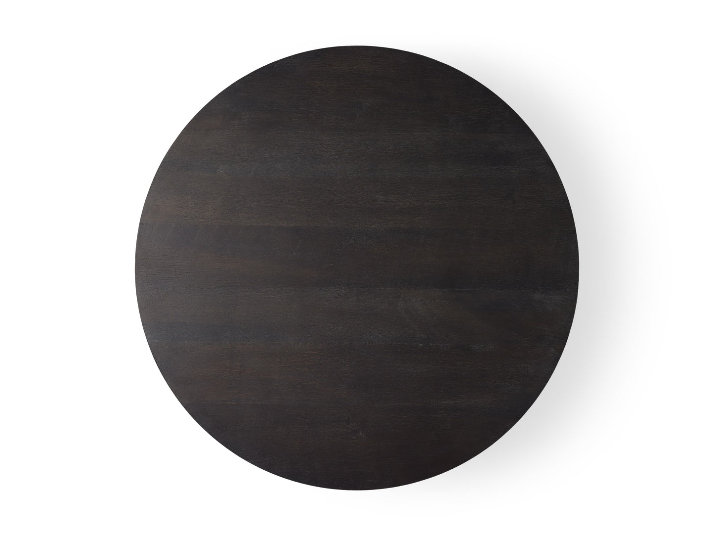Leandro Round Coffee Table in Ebony