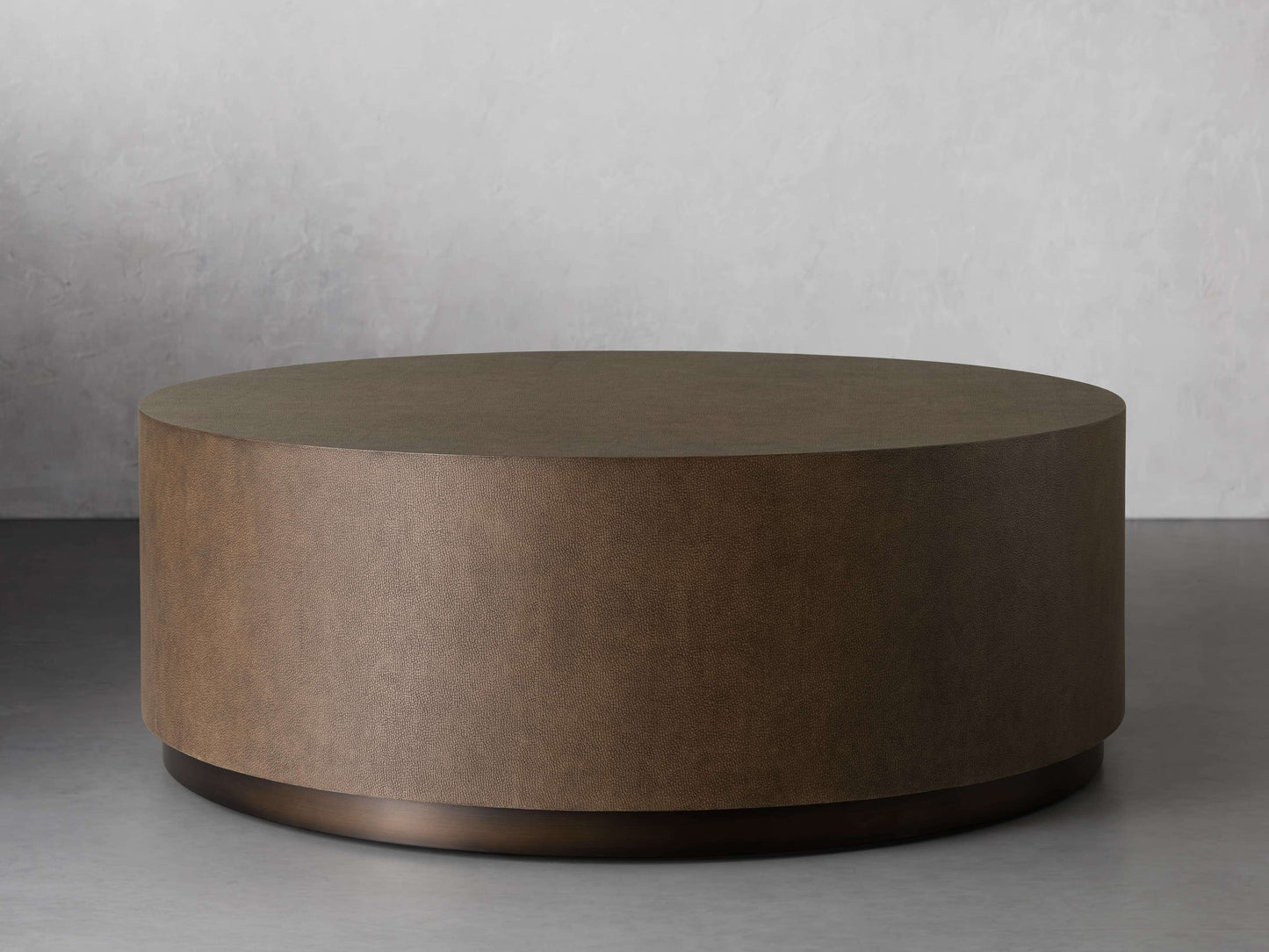 Malone Round Plinth Coffee Table